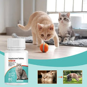 Cat Probiotic Supplement , Digestive Health Tablets for Kittens &amp; Adult Cats