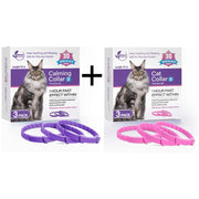 3/4-Pack Calming Pheromone Collars , Adjustable Anxiety Relief for Dogs &amp; Cats