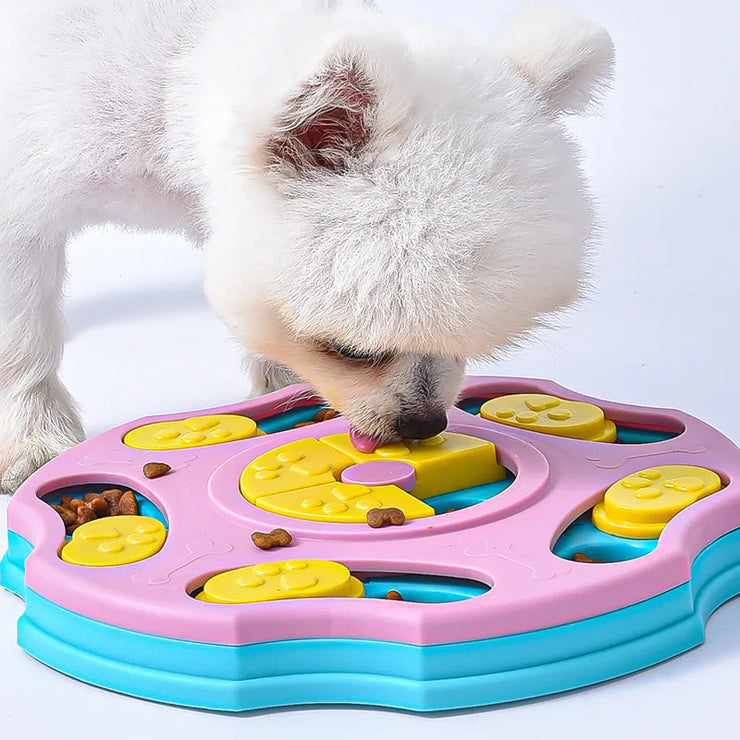 Dog Puzzle Feeder Toy | Smart Brain Game for Mental Enrichment