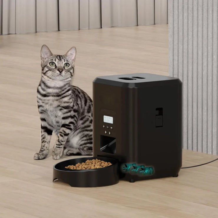 Smart Automatic Pet Feeder – Timed Food Dispenser for Cats &amp; Dogs