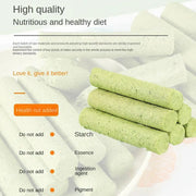 Cat Grass Teeth Cleaning Sticks , Natural Hairball &amp; Dental Care Snack (6pcs)