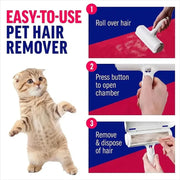 Pet Hair Remover Roller | Reusable Lint Roller for Furniture & Clothes