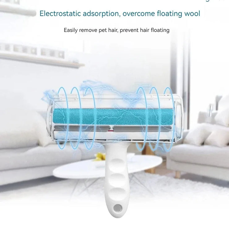 Pet Hair Remover Roller | Reusable Lint Roller for Furniture & Clothes